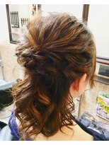 イコイ(ikoi)&nbsp;ハーフアップ