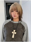 裾カラー エンドカラー デザインカラー ハッシュカット