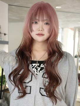 クペウヘイヴン(cope'u HAVEN) 原宿/ウルフカット レイヤー デザインカラー ルーツカラー