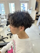 ラヴァー(LOVER.) 波巻きシャドウパーマ