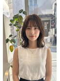 髪質改善 レイヤースタイル 大人可愛い