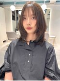 ナチュラルレイヤーカットミディ