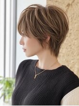ルーファス 下北沢(Ruufus)&nbsp;【30代40代50代】ショートボブ／ナチュラル抜け感／前髪あり
