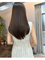アトレ 福岡大名店(attrait) ふんわりセミロング×ブラウンカラー