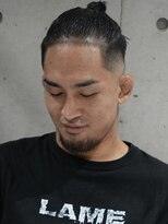 メッツ 原宿(METS)&nbsp;MEN'S/マンバン×ハイフェード/ミディアム/メンズパーマ