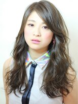 コルソ ケーツー 梅田 茶屋町(corso k-two)&nbsp;大人ヘルシーウェーブ～斜めバングが小顔のカギ～【茶屋町】