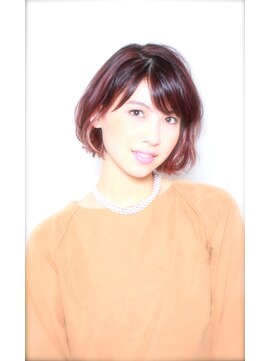 アーツ 新宿(arts) 【arts新宿】インナーカラー×カールショートボブ