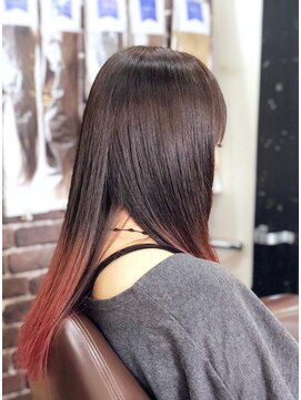 24 岸和田店 天使の輪ができるこだわりの縮毛矯正