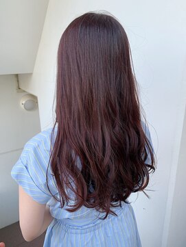 サロンドミルク 溝の口店(salon de MiLK) ＊大人っぽく仕上げたピンクパープルブラウン