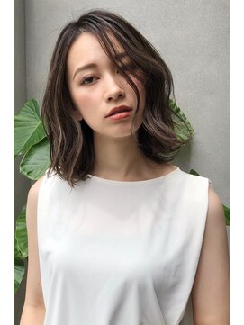 ネックス 表参道本店(nex) 【nex表参道】大人ミディケアブリーチハイライト