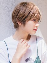 ピズム(PISM)&nbsp;耳かけカジュアルイメチェンショート/フォギーベージュ