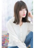 クール＆キュート★クリアカラー外ハネナチュラルくびれミディa