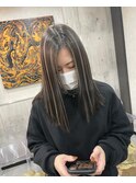 コントラストハイライト/ブリーチ/ロング/40代/20代/30代#F7NS