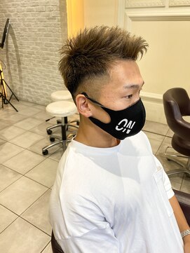 アヴァンス 天王寺店(AVANCE.) MEN'S HAIR 刈り上げ×短髪×モヒカン