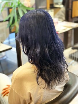 カーサ バイ ハミュウ たまプラーザ(CASA by Humium) 10代20代イメチェン◎外国人風ブルーカラー×ロングウェーブ