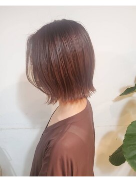 トリコ ヘアアンドケアスペース(trico hair&care space) ショコラピンク☆