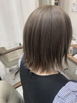 ソワン ドゥ ブレス 立花店(soin de brace) パール×デザインカラー/ココアベージュ/小顔