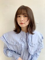 〈藤間〉顔まわり2way韓国ヘア
