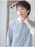 透明感ニュアンスカラー！モテ系ショートマッシュQ