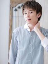 メンズヘア ビーセカンド 草加店(MENS HAIR B-2)&nbsp;透明感ニュアンスカラー！モテ系ショートマッシュQ