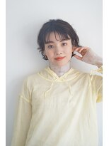 パール(PearL)&nbsp;【PearL】ショートパーマ×オリーブベージュカラー