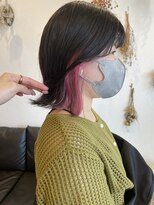 マァロ(malo.)&nbsp;ピンクイヤリングカラー