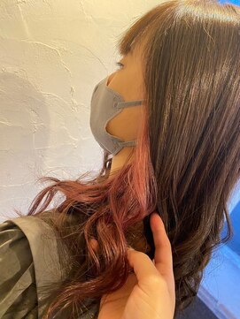 アイフラット 稲沢(I-FLAT) ピンクインナーカラー