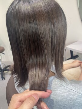 アネ(annee) 透明感　秋グレージュ☆艶髪METEOトリートメント【髪質改善】