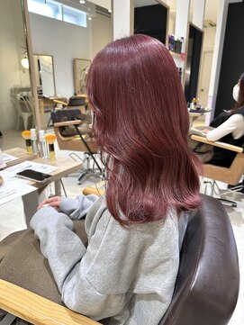 ヘアーメイクブランニュー セントラル 西大寺店(hair make Brand new central) ピンクベージュ