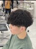 【志知指名限定クーポン】カット＋ケアパーマ＋トリートメント　￥11,000～