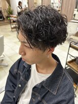 サムライ(SAMURAI) 波巻きパーマ×マッシュヘア