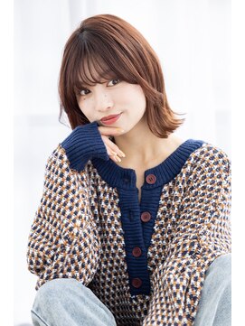 トティア 梅田(Totia) 【Totia梅田】ニュアンスボブ×ことりベージュ