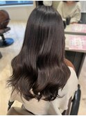 艶感　美髪　アッシュカラー　透明感　髪質改善　ロングヘア