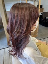 アングリッド(un gird)&nbsp;ピンクカラー×パープルグレー