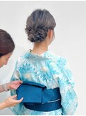 浴衣着付けヘアセット