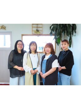 ベテラン女性スタイリストが理想のスタイルを叶えます♪ご要望やお悩みをお気軽にご相談ください◎