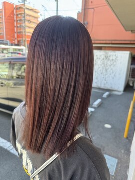 アムレヘアー(amule hair) 【amule hair】艶◎ボルドー