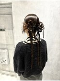 編み下ろしアレンジ