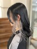 【＋αのかわいいデザイン】インナー・イヤリングカラー+全体カラー　9900円