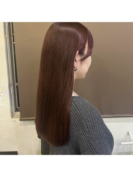 ボアップ(boappu) #ブリーチなしカラー#ワインレッドカラー