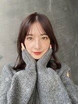 アンガーデン(Une GARDEN)&nbsp;小顔似合わせカットフェミニンメルティカラーウェーブミディアム