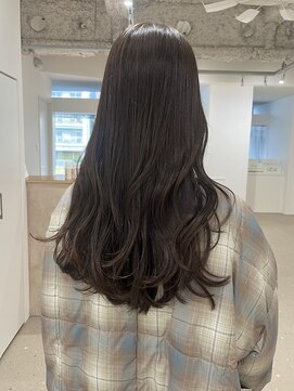 ノウハウ タニマチ(KNOWHOW tanimachi) ふわっとレイヤー/巻き髪style/赤み消しベージュ