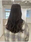 ふわっとレイヤー/巻き髪style/赤み消しベージュ