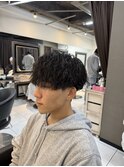 ツイストスパイラルパーマ　シャドウパーマ　海老名パーマ　眉毛