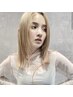 【理想ハイトーンに◎】カット+ダブルカラー【ケアブリーチ1回込み】下北沢