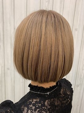テーラヘアー 草加店(TELAHAIR) ハイトーンボブ