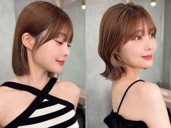ロンドソレイユ 池袋(Lond soleil)の写真/【カット+トリートメント￥4980】ミリ単位まで計算され尽くした韓国カット/小顔の黄金比で創るStyle[池袋]