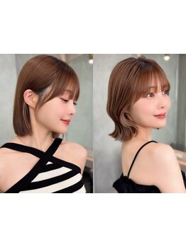 【カット+トリートメント￥4980】ミリ単位まで計算され尽くした韓国カット/小顔の黄金比で創るStyle[池袋]