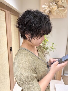 クーナバイトマト 横浜(Cuna by TOMTO) 【YUYA】大人パーマ_パーマ女子_ショートパーマ_