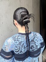 ピークアブー 原宿ハラカド(PEEK-A-BOO) ヘアセット 結婚式ヘア タイトヘア カチモリ カチモリアレンジ